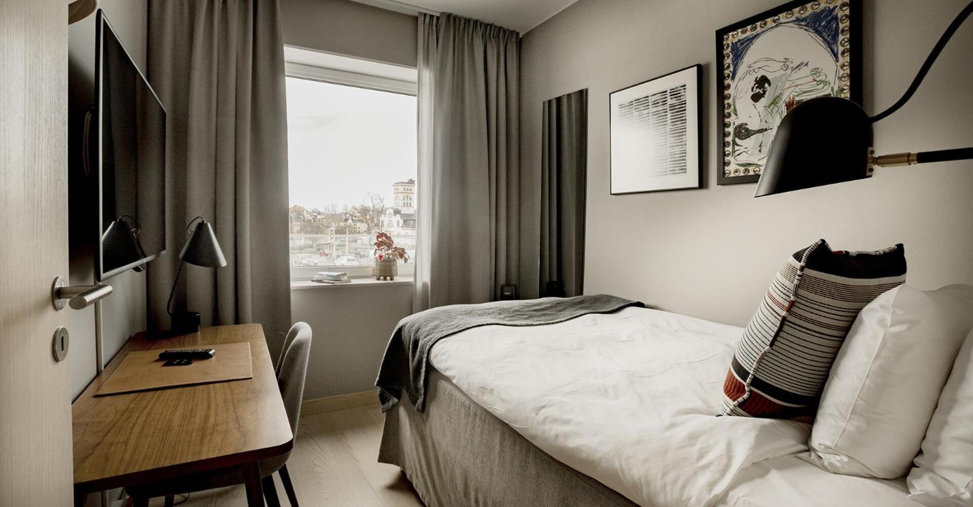 Slottsholmen Hotell Och Restaurang Vastervik Bagian luar foto